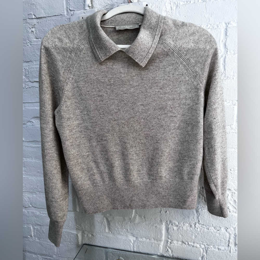 Everlane collared cashmere sweater - Picture 2 of 5